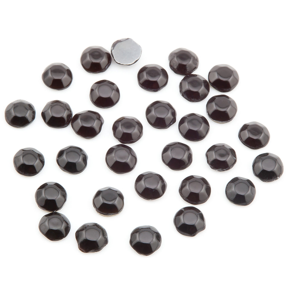 Уцінка!!! Cтрази клейові Акрил ss16 (3,8-4,0mm) гаряча фіксація 50 г Чорний
