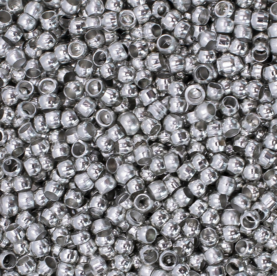 Крімпи стопери Beads stuff 3 мм внутр. 1,9 мм Платина +-100 шт.