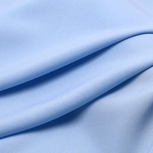 Тканина 100% віскоза LuxFabric 160 г/м² 1,6 м 1 м Блакитний