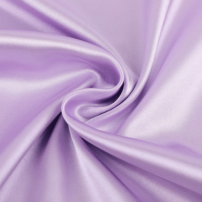 Tkanina atlasowa LuxFabric 115 г/m² 1,5 m 1 m Бузковий