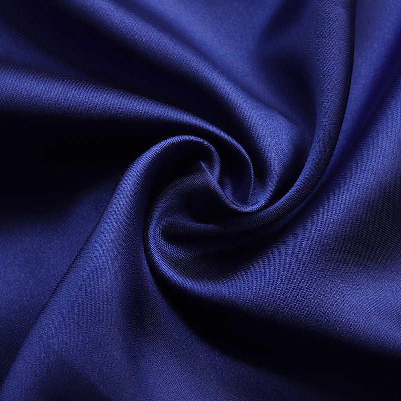 Tkanina atlasowa LuxFabric 115 г/m² 1,5 m 1 m Електрик