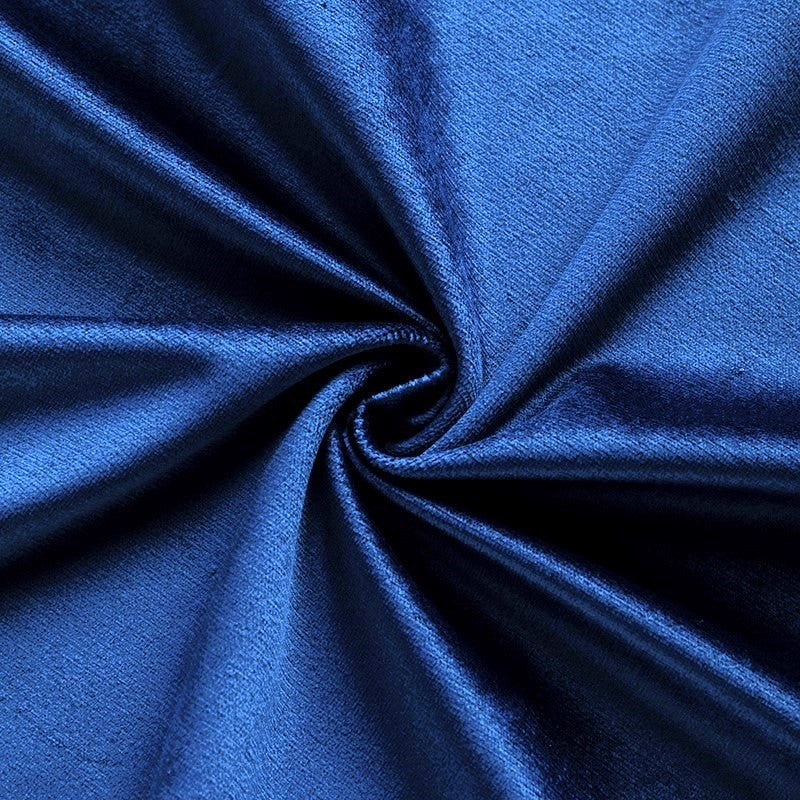 Тканина велюр LuxFabric поліестер 330 г/м² 1,50 м 1 м Електрик