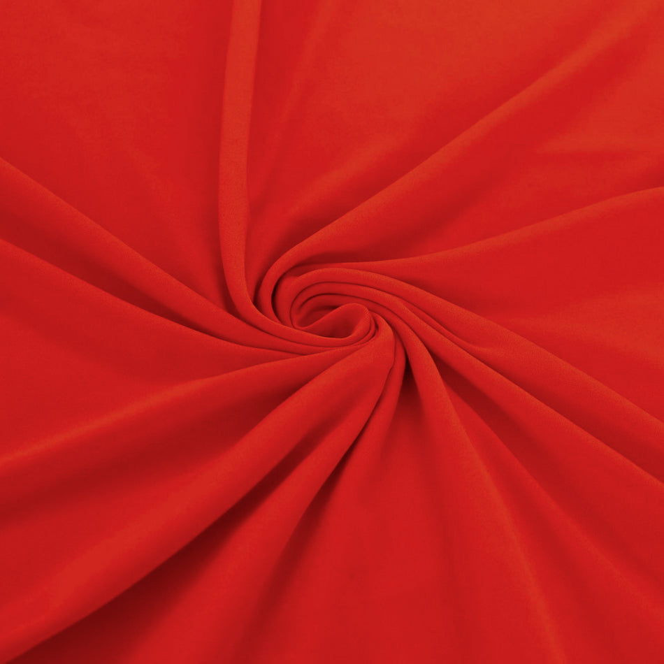 Тканина шифон LuxFabric 110 г/м² 1,50 м 1 м Червоний