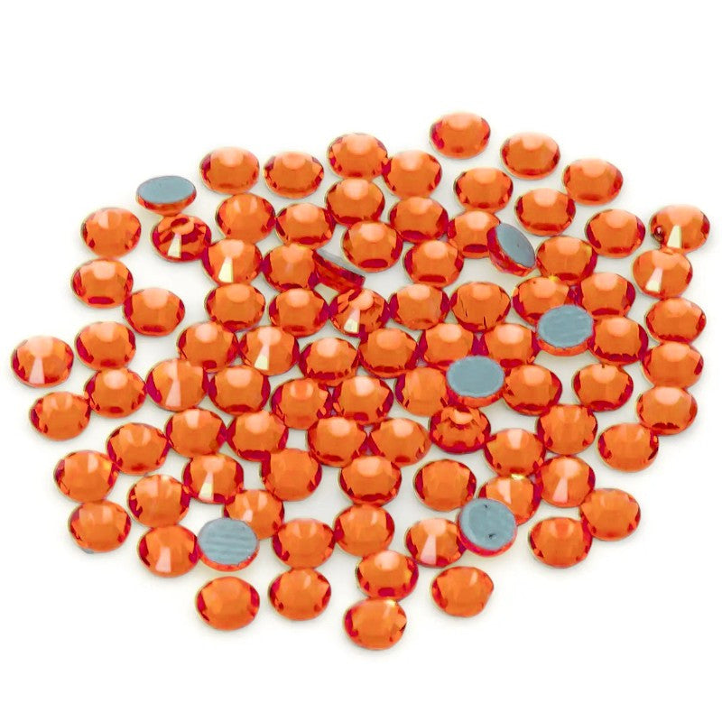 Стрази гарячої фіксації DMC ss8 (2.4-2.5mm) 1440 шт. Помаранчевий