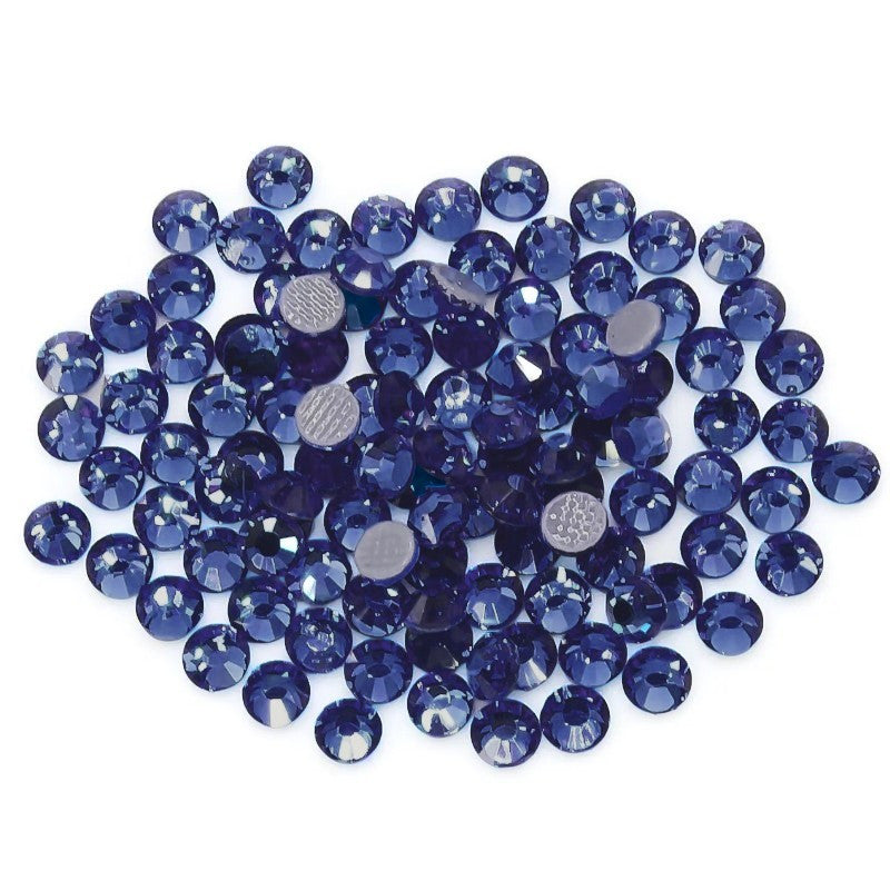 Стрази гарячої фіксації DMC ss6 (2.0-2.1mm) 1440 шт. Синій темний