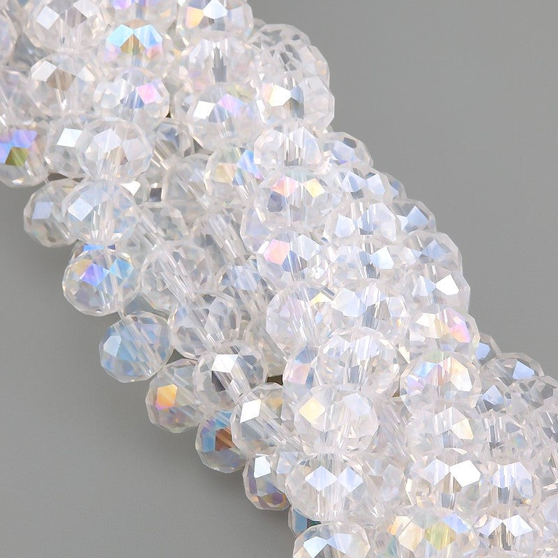 Намистини Swarovski огранювання рондель 3х2,5 мм 38 см (+-160 шт.) АВ+