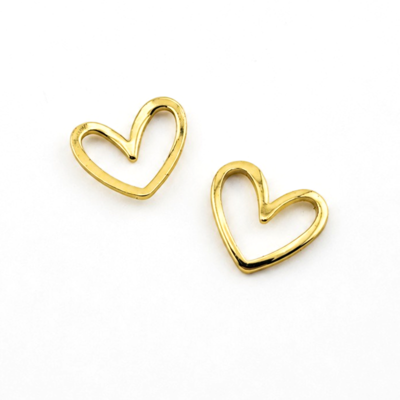 Підвіска Golden Love 18К позолота 12х13 мм 1 шт. Золото